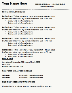 simple cv format download_06. simple resume template. simple