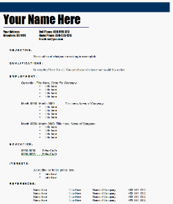 high school student resumes examples. for high school students.